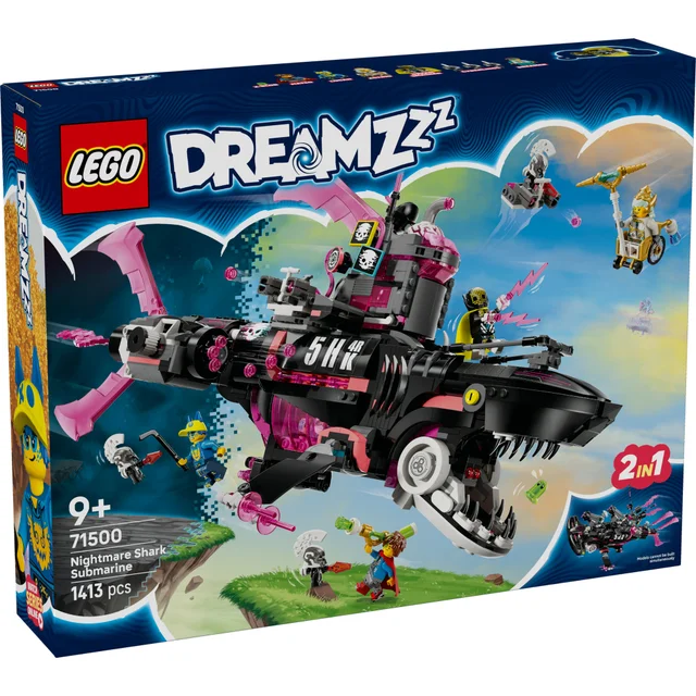 LEGO® DREAMZzz™ Nightmare Shark Submarine Toy 71500