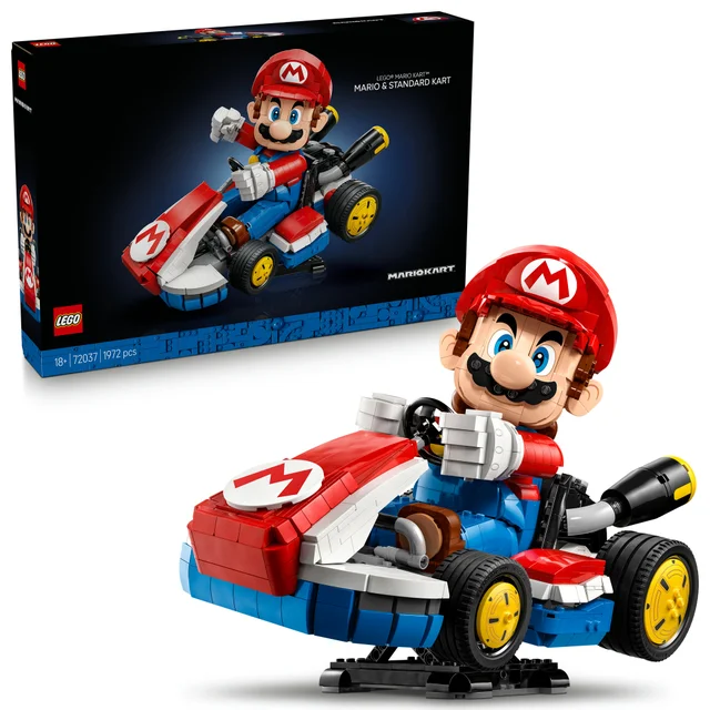 LEGO Mario Kart – Mario & Standard Kart Building Set 72037