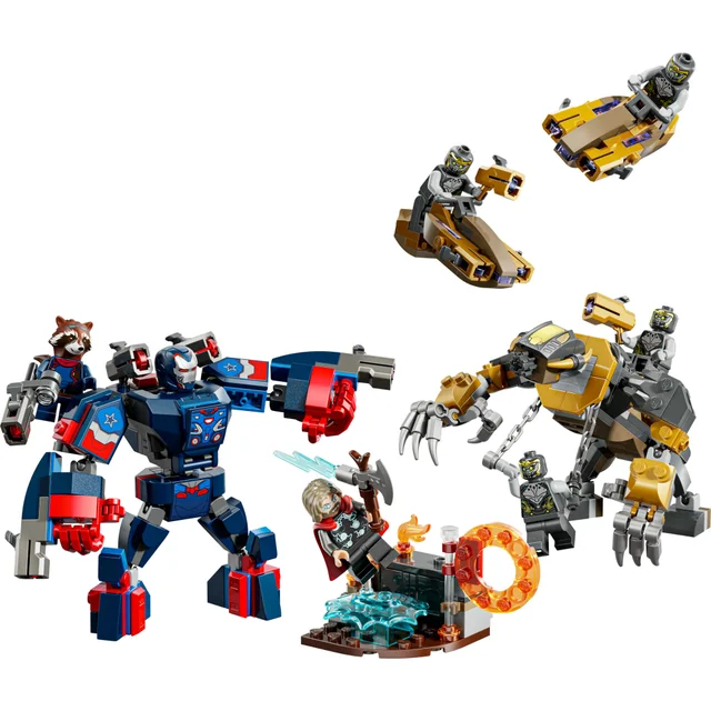 LEGO® | Marvel Avengers: Endgame Thor vs. Chitauri Super Hero Action 76322