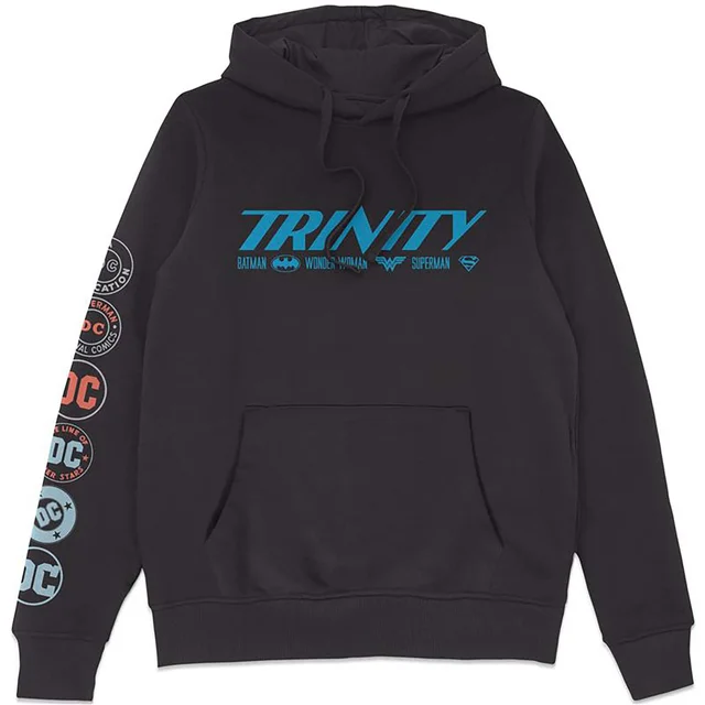 DC Comics Justice League The Trinity Hoodie - Black