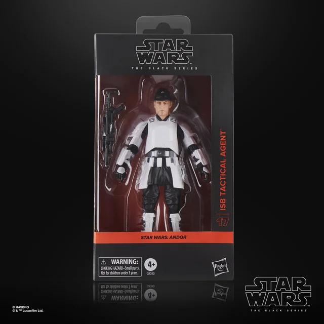 Hasbro Star Wars The Black Series ISB Tactical Agent, Star Wars: Andor Action Figure (6”)