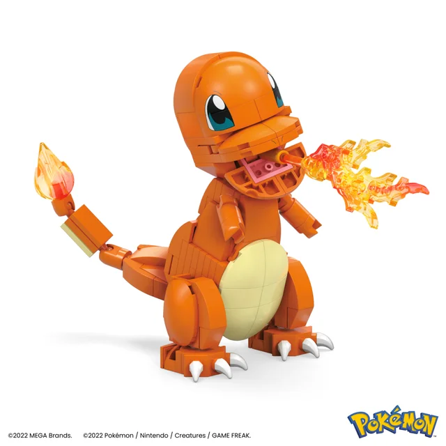 MEGA Construx Pokémon Build & Show Charmander Figure (4")