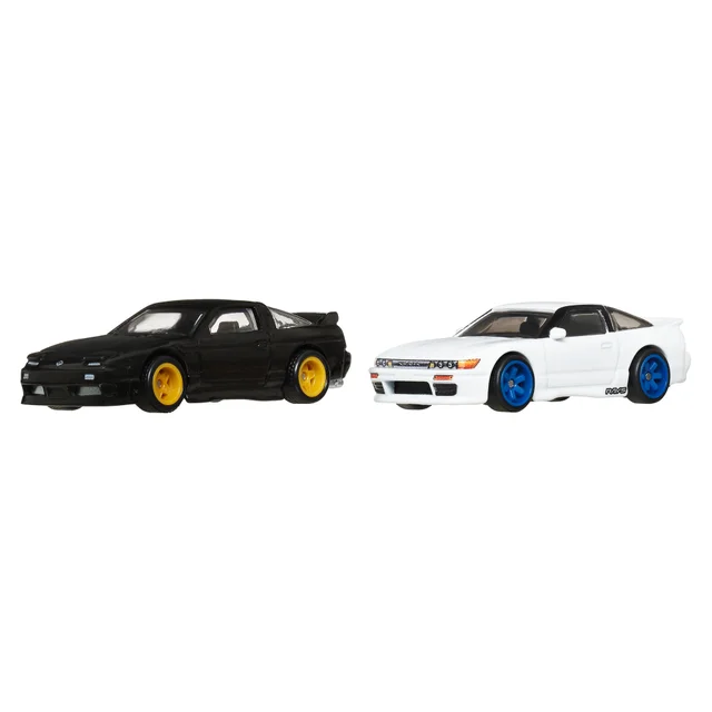 Hot Wheels Premium 2-Pack 2025 Mix 1 Nissan Sileighty & 96 Nissan 180SX Type X