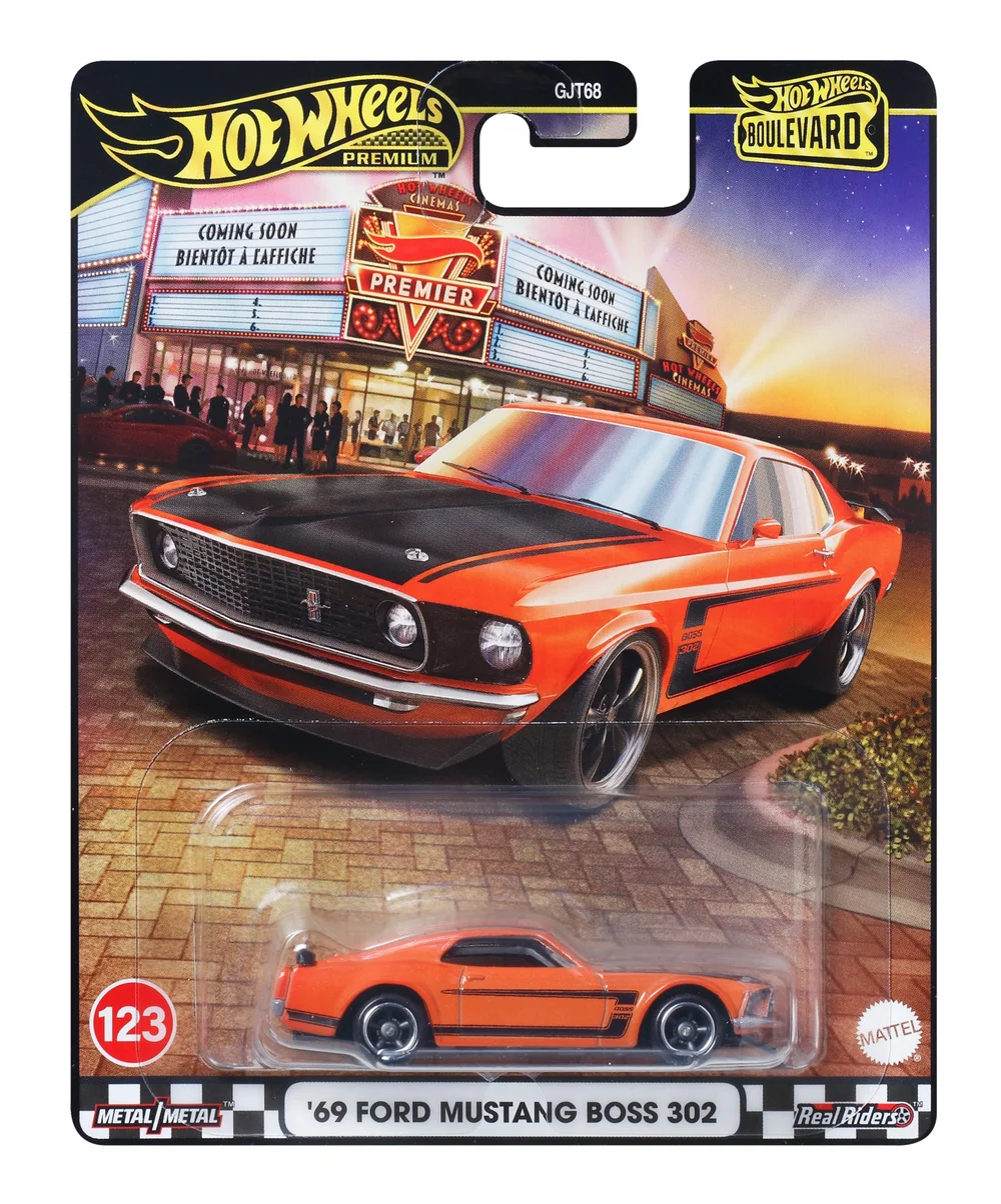 Hot Wheels Premium Boulevard Mix 2 69 Ford Mustang Boss 302 Image 1