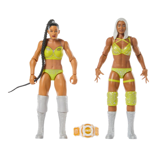 WWE Main Event Showdown 2-Pack Series 22 Jade Cargill & Bianca Belair Action Figures (6")