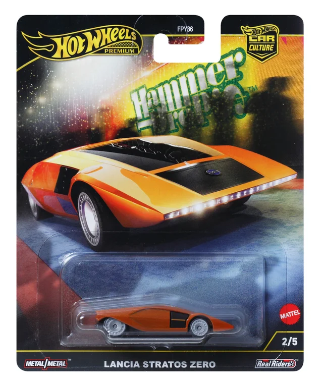 Hot Wheels Premium Car Culture Hammer Drop Complete 5-Pack Bundle