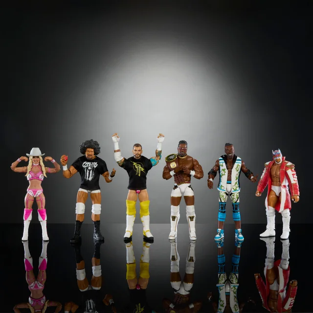 WWE Elite Series 113 Complete 6-Pack Action Figure Bundle (6")