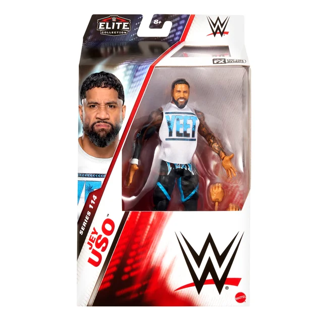 WWE Elite Series 114 Complete 6-Pack Action Figure Bundle (6")