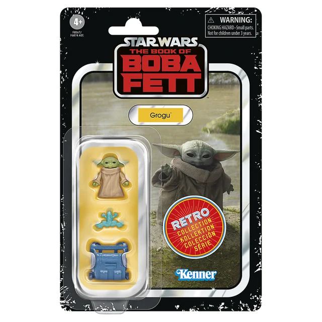Star Wars the Book of Boba Fett Retro Collection Grogu Action Figure