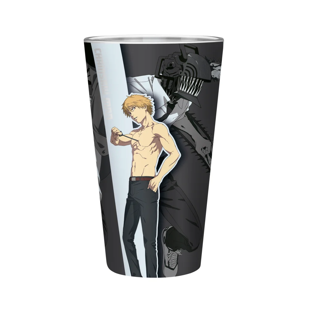 Chainsaw Man Trio 400ml Glass Image 1