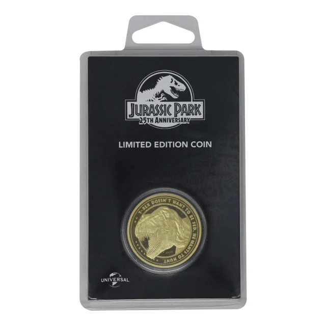 Jurassic Park Velociraptor Coin