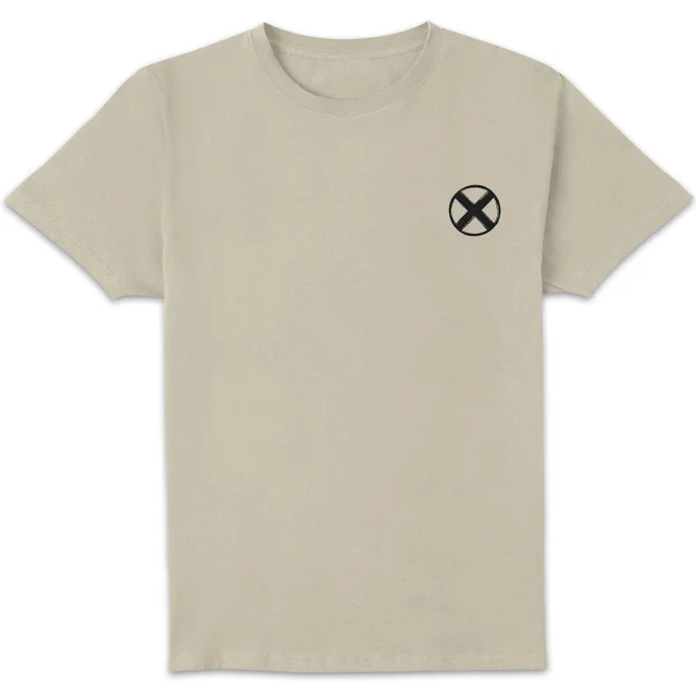 Marvel Wolverine Linocut Unisex T-Shirt - Cream