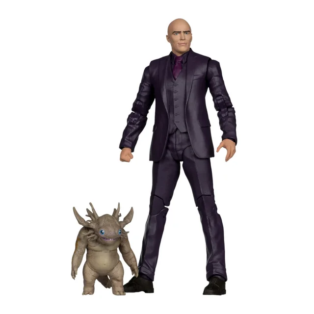 McFarlane Toys DC Comics Superman Movie Lex Luther with Baby Kaiju Deluxe Action Figure 7"