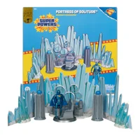 DC Direct Superman Movie Fortress of Solitude with Superman Robot Super Powers Playset (Gold Label)