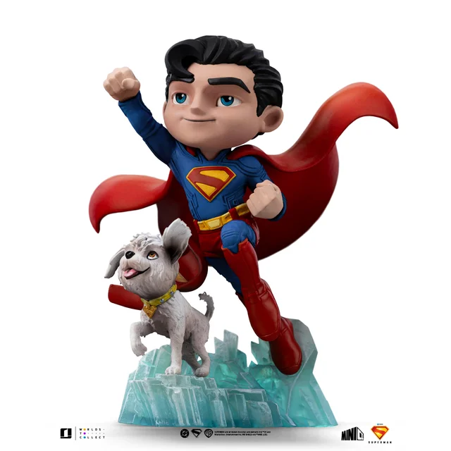 Iron Studios Superman Legacy Superman & Krypto MiniCo Statue