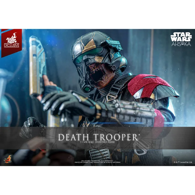 Hot Toys Star Wars Ahsoka Death Trooper 1/6th Scale Collectible Figure (31cm)