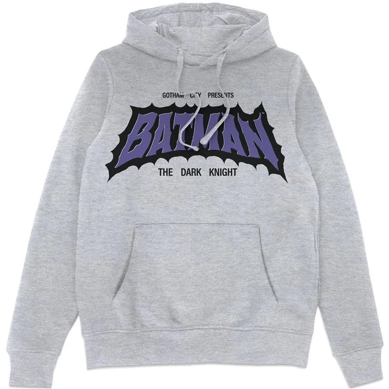 DC Comics Batman Dark Knight Hoodie - Grey - S Image 1