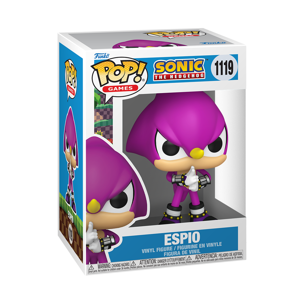 Sonic Espio the Chameleon Funko Pop! Vinyl Image 1