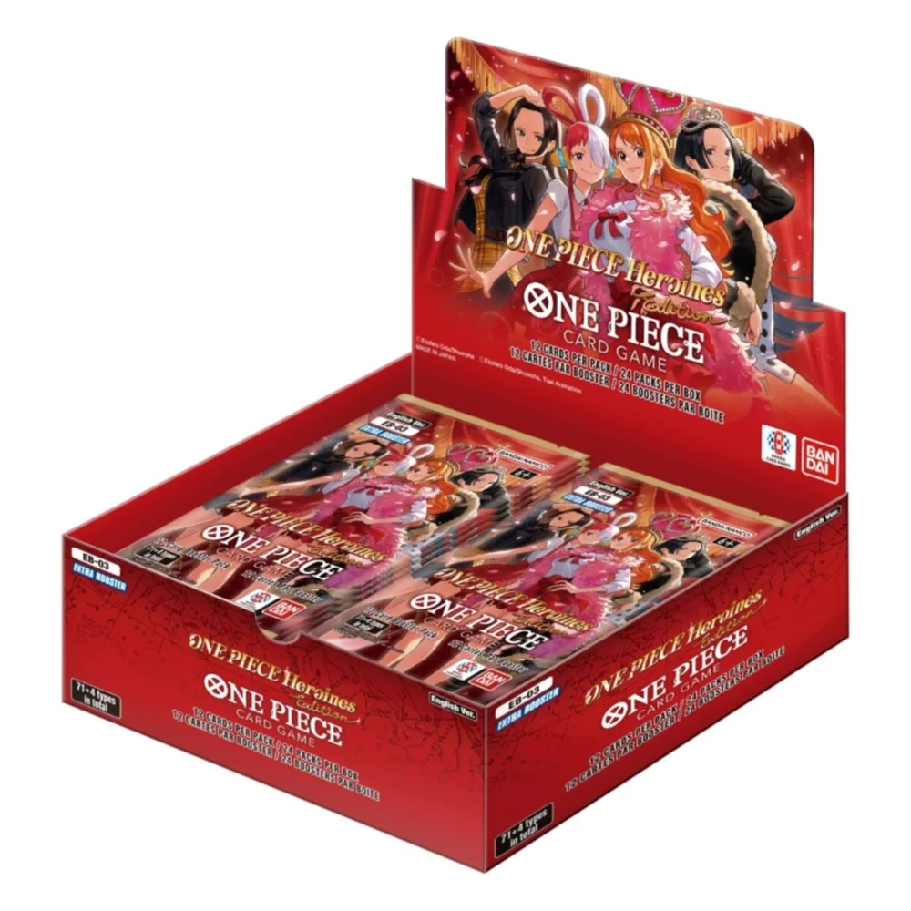 how many packs in a one piece booster box TCG: Fist of Divine Speed OP-11 Case exclusive promotional cards One Piece Card Game: Heroines