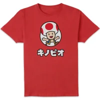 Nintendo Super Mario Toad Unisex T-Shirt - Red
