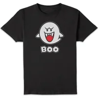 Nintendo Super Mario Boo Unisex T-Shirt - Black