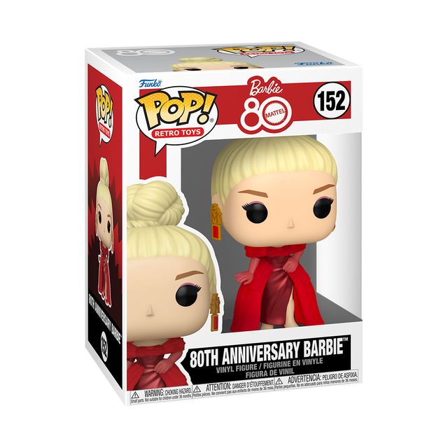 Barbie 80th Anniversary Funko Pop Vinyl