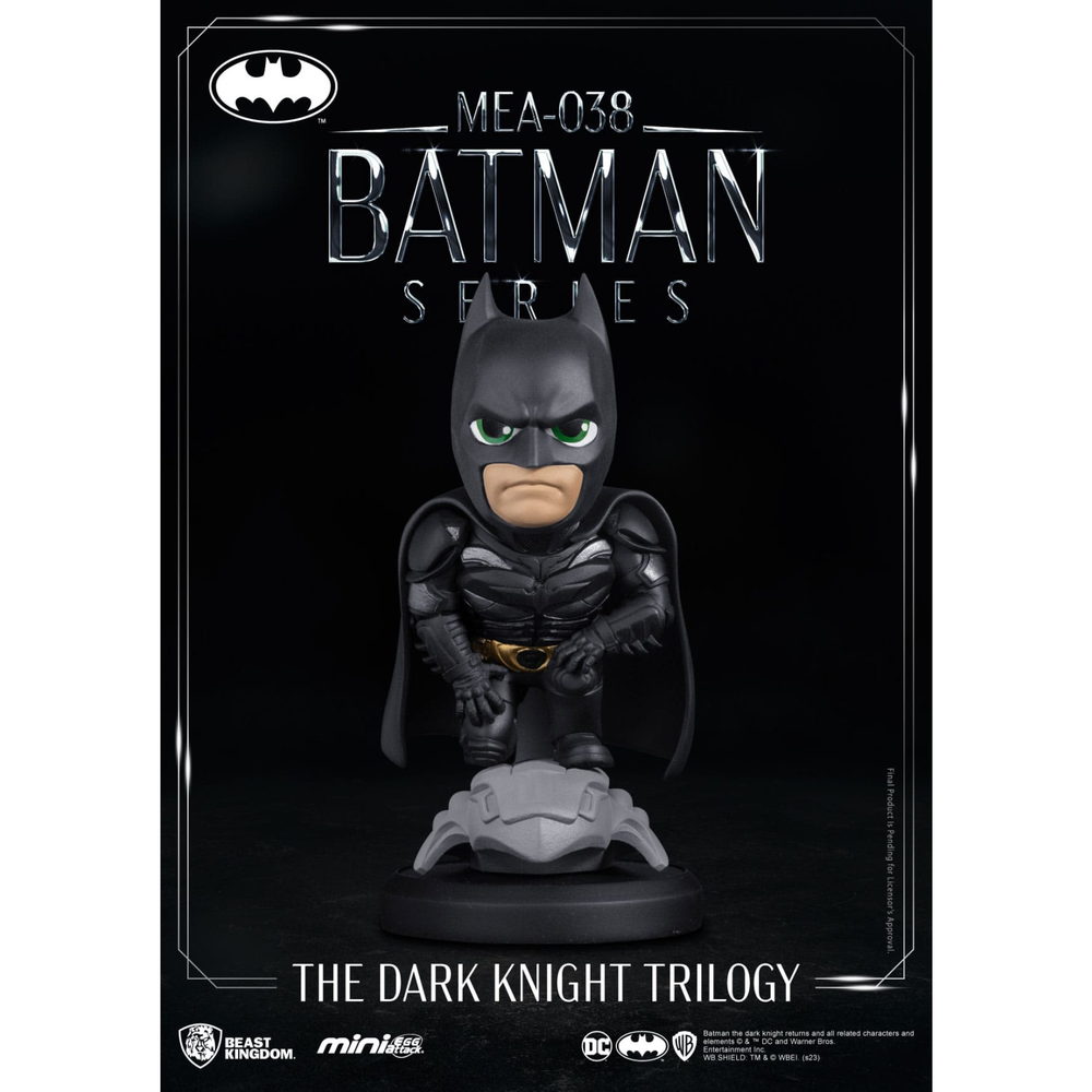 DC Comics Mini Egg Attack Figure The Dark Knight Trilogy Batman 8 cm Image 1