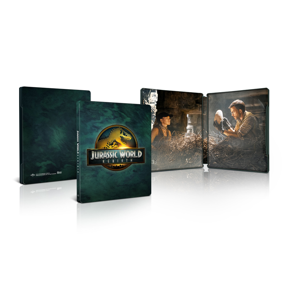 Jurassic World: Rebirth 4K Ultra HD Logo SteelBook Image 1