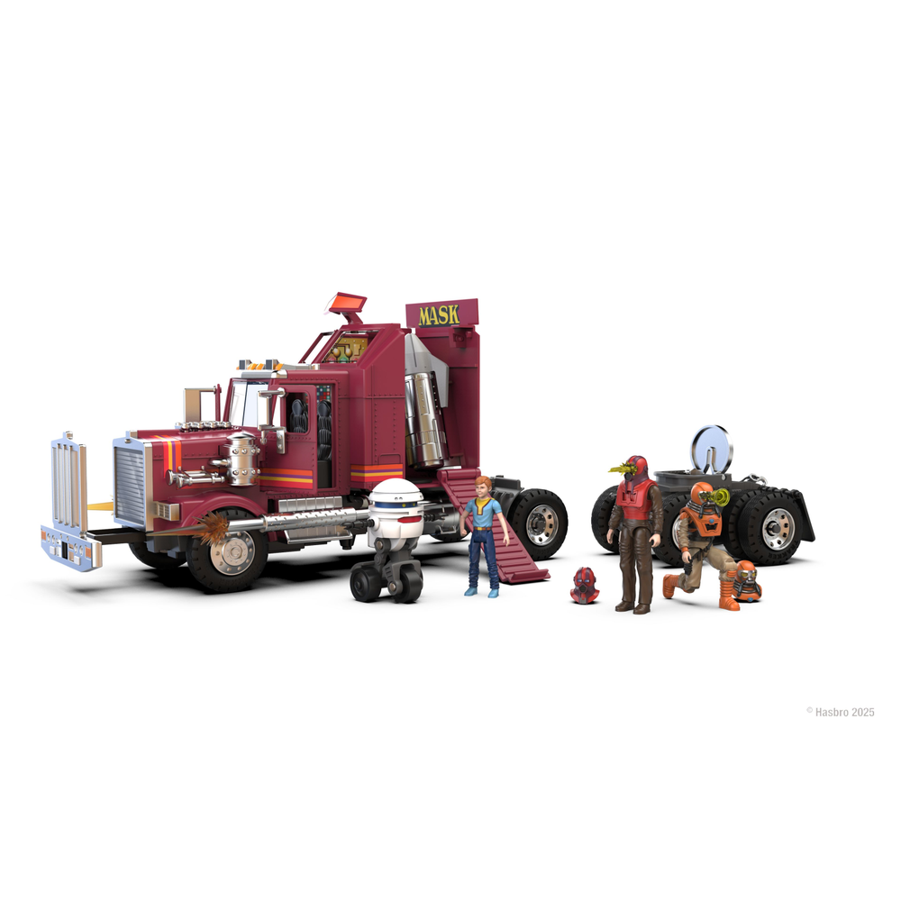 SDCC Mask Mobile Defense Unit 12inch Vehicle with 1/24 Figure Set Image 1