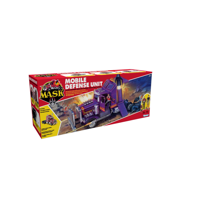 Mask Mobile Defense Unit 12inch Vehicle with 1/24 Figure Set