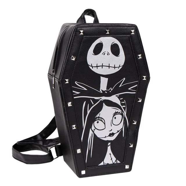 Nightmare Before Christmas Faux Leather Casual Fashion Backpack