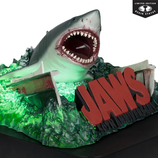 McFarlane Jaws 50th Anniversary 1/48 Scale Resin Statue with Light Up Base