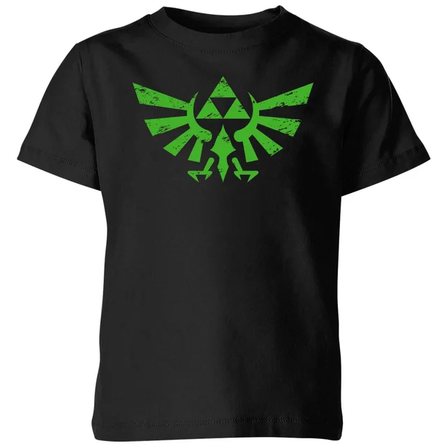 The Legend of Zelda Spray Logo Kids Kids' T-Shirt - Black
