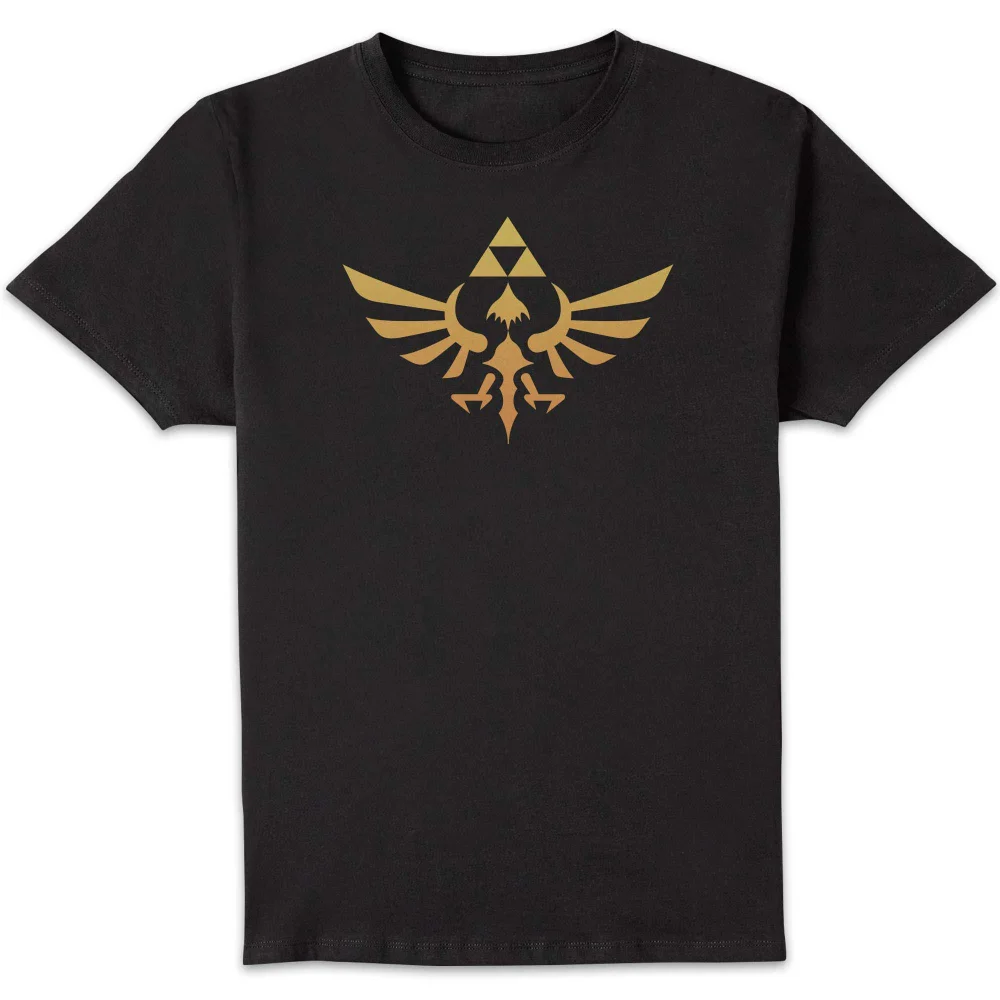 The Legend of Zelda Hyrule Logo Unisex T-Shirt - Black - S Image 1