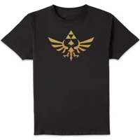 The Legend of Zelda Hyrule Logo Unisex T-Shirt - Black - undefined undefined