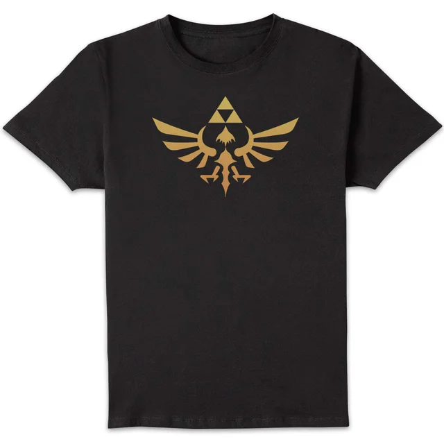 The Legend of Zelda Hyrule Logo Unisex T-Shirt - Black