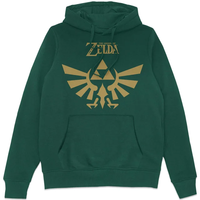 The Legend of Zelda Classic Logo Hoodie - Green