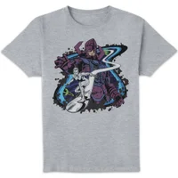 Marvel Fantastic Four Galactus And Silver Surfer Unisex T-Shirt - Grey