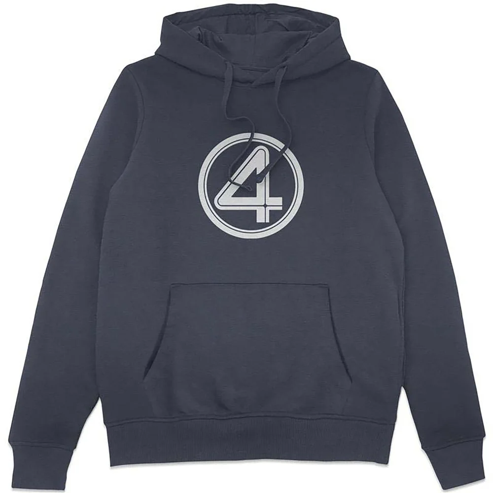 Marvel Fantastic Four Symbol Hoodie - Navy - S Image 1