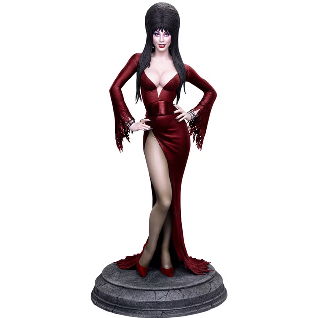 Tweeterhead Elvira: Mistress of the Dark (Red Glitter Dress Variant)