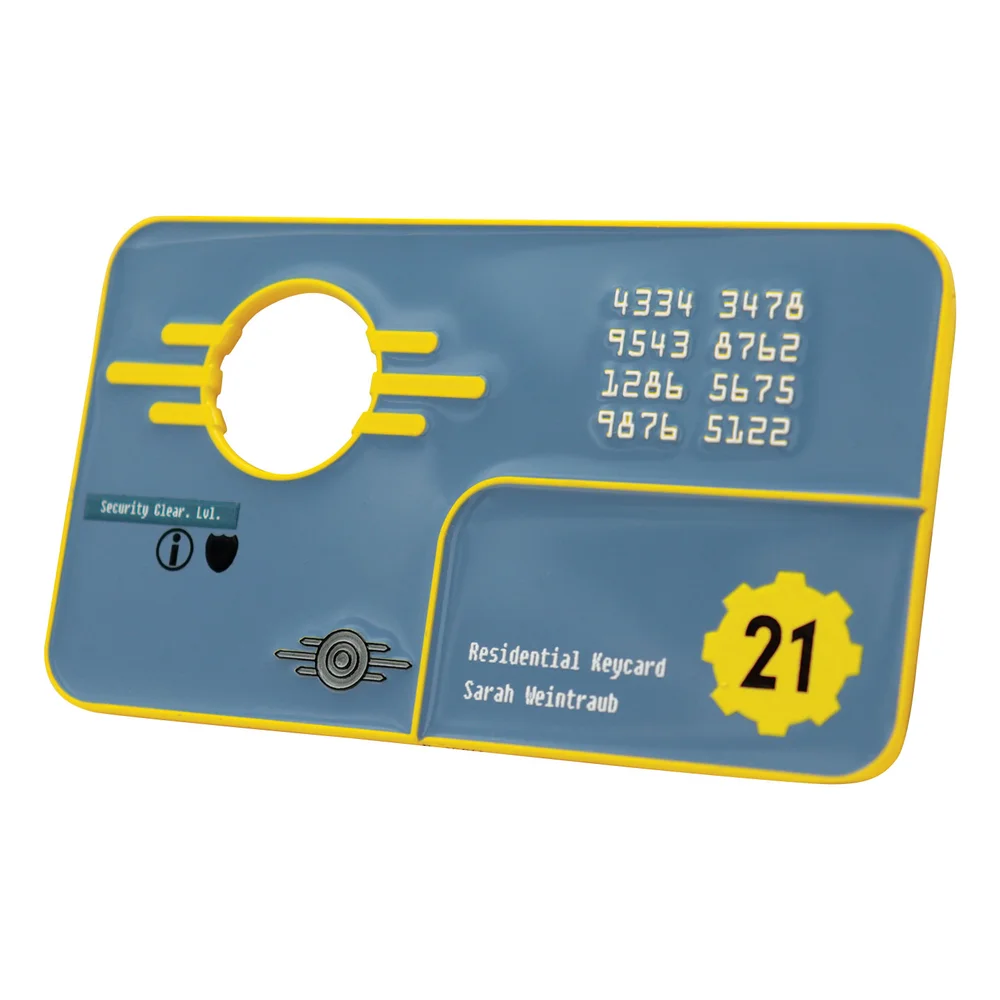 Fallout: New Vegas Vault 21 Security Keycard Replica Image 1