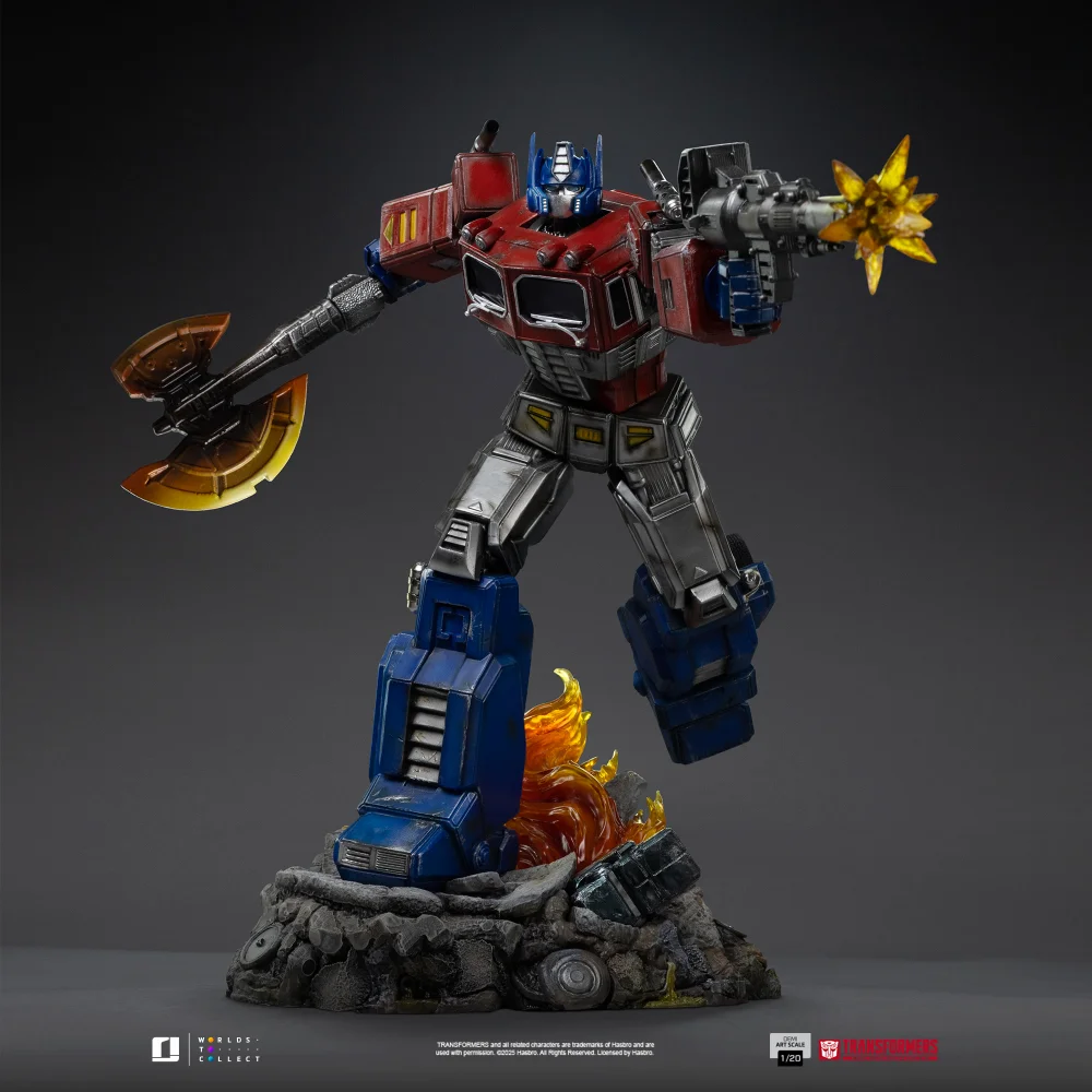 Iron Studios Transformers Optimus Prime Demi Art Scale 1/20 Scale Statue Image 1