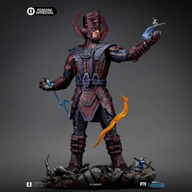 Iron Studios Fantastic Four Galactus Battle Diorama Demi Art Scale 1/20 Scale Statue