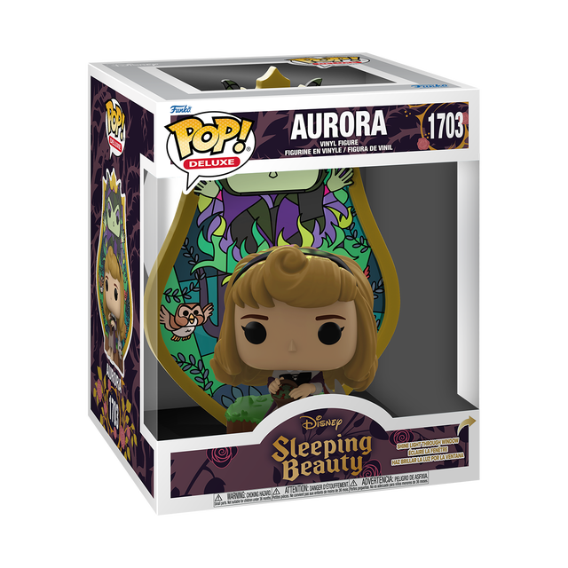 POP! Deluxe: Sleeping Beauty – Aurora (Glass) Funko POP! Vinyl