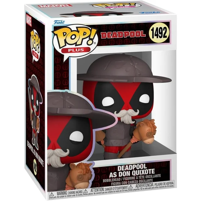 Funko Pop! Plus: Deadpool Literary Classics – Deadpool Don Quixote
