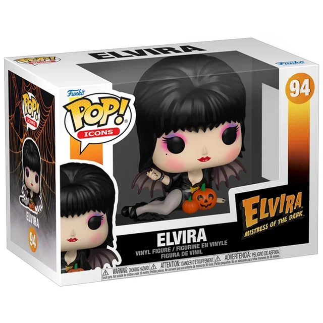 POP Icons:ElviraS5-Elvira Pumpkins