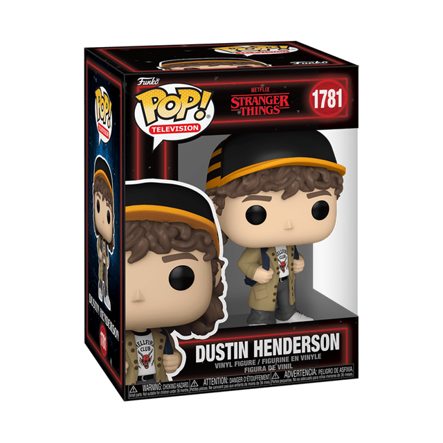 Stranger Things Dustin Henderson Funko POP Vinyl