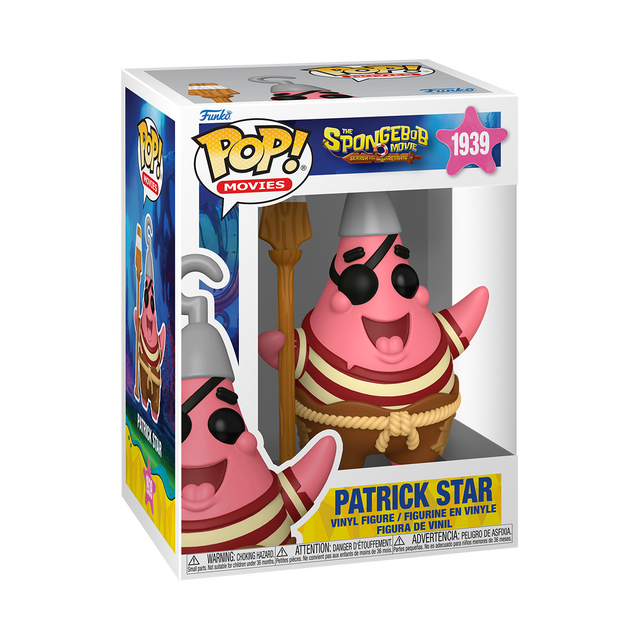 The Spongebob Movie Patrick Star Funko POP Vinyl
