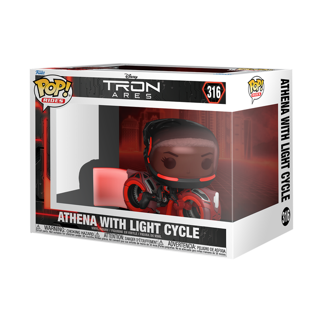 POP Ride Tron Ares Athena Funko Pop Vinyl