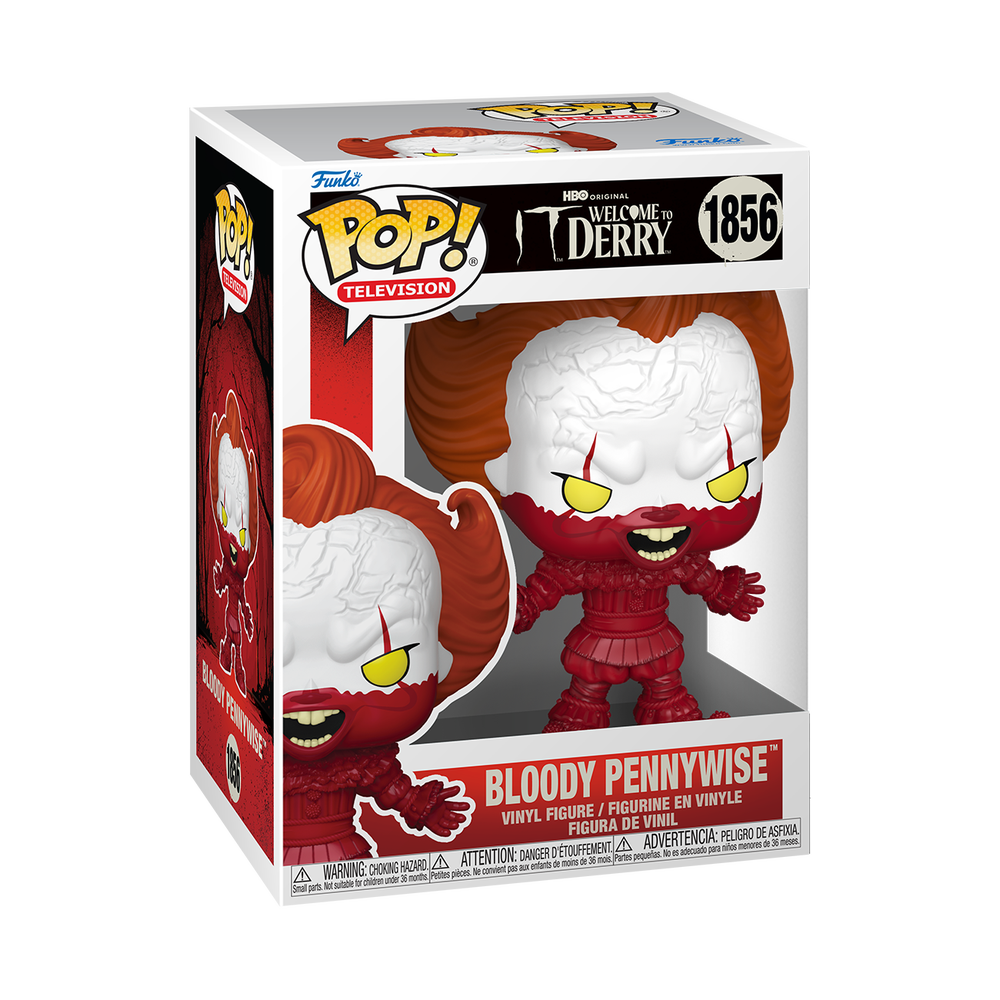 POP! Television: Welcome to Derry – Bloody Pennywise Funko POP! Vinyl Image 1